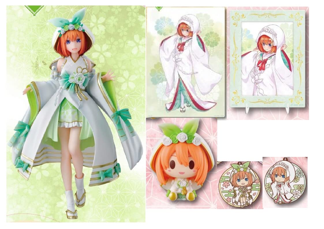 Ichiban Kuji Movie The Quintessential Quintuplets Happiness Knot D Prize F Prize K Prize L Prize M Prize Yotsuba Nakano All 6 Types Figure Rubber