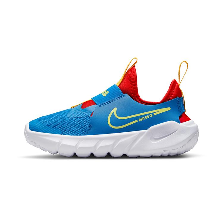New Nike Flex Runner 2 Low Top Kids' Running Shoes Blue Children Aged 3 7 Years Old DJ6040-402