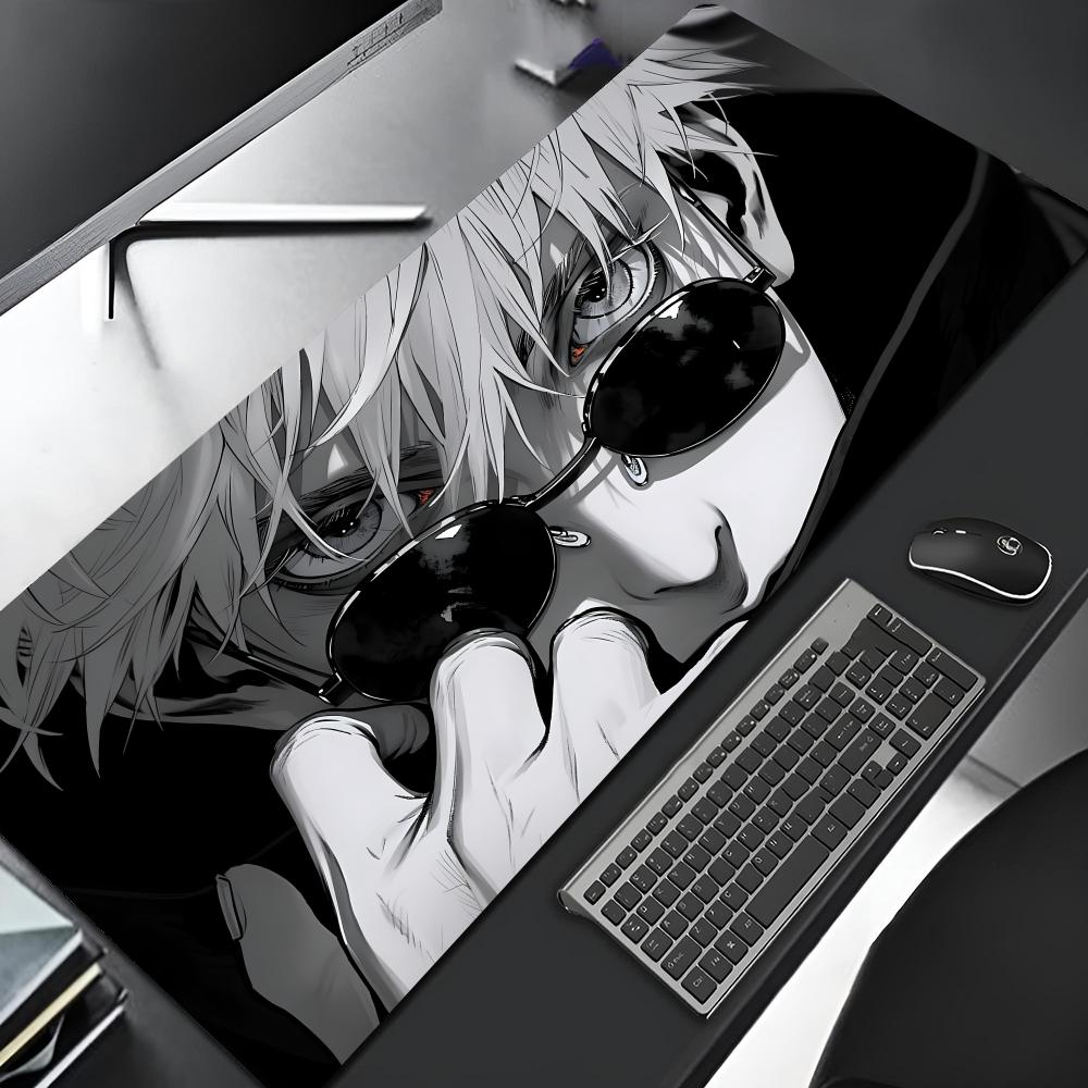 Anime Jujutsu Kaisen Mouse Pad Gaming Gamer Locking Edge Big Computer Gamer Large Rubber Art Mousepad Laptop Desk Mat