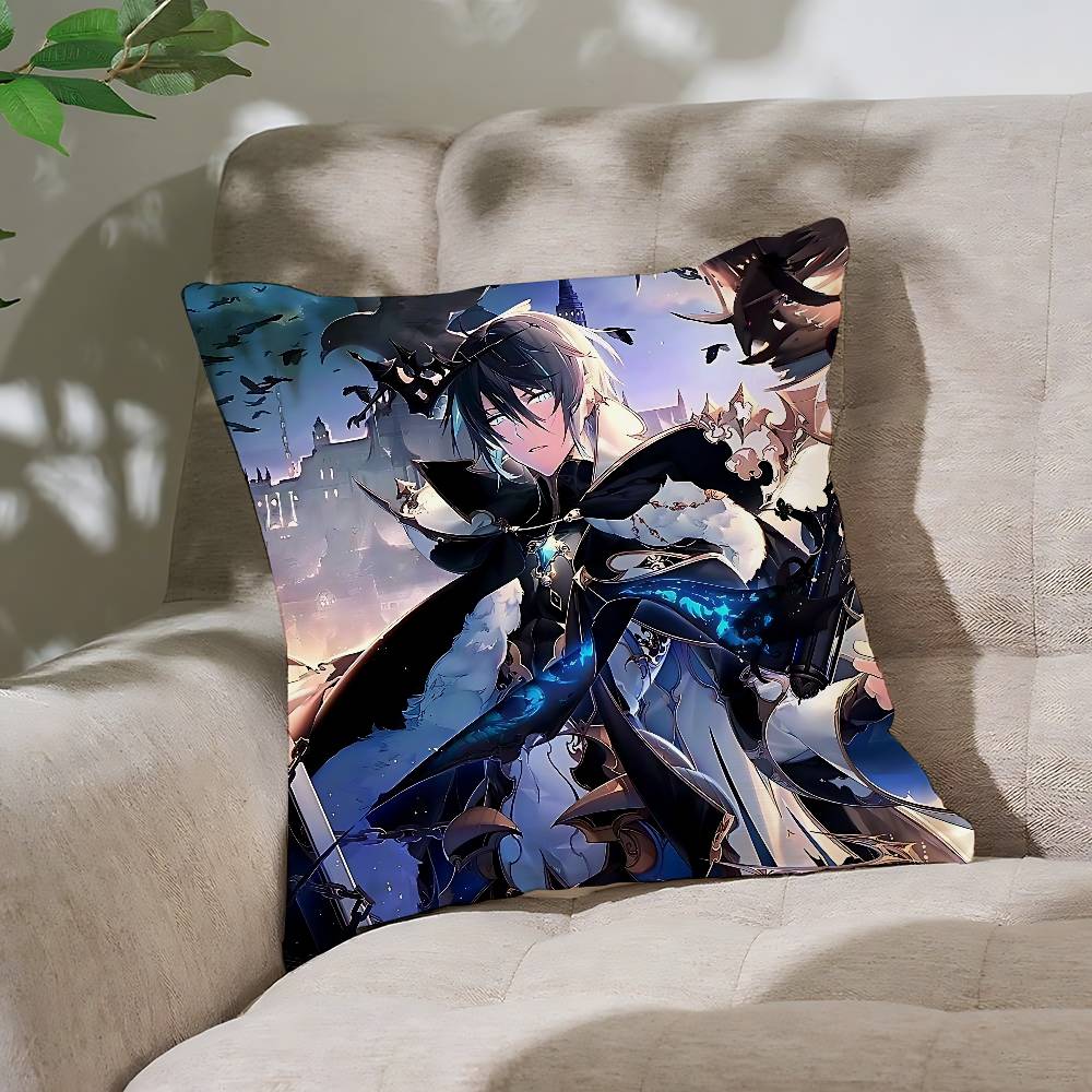 

Ванитас Но Карте Аниме Наволочка Наволочка Подушка Чехол Скандинавский Винтажный Стиль Чехлы для Подушек Дом Гостиная Диван Диван Сиденье 16x16Inch