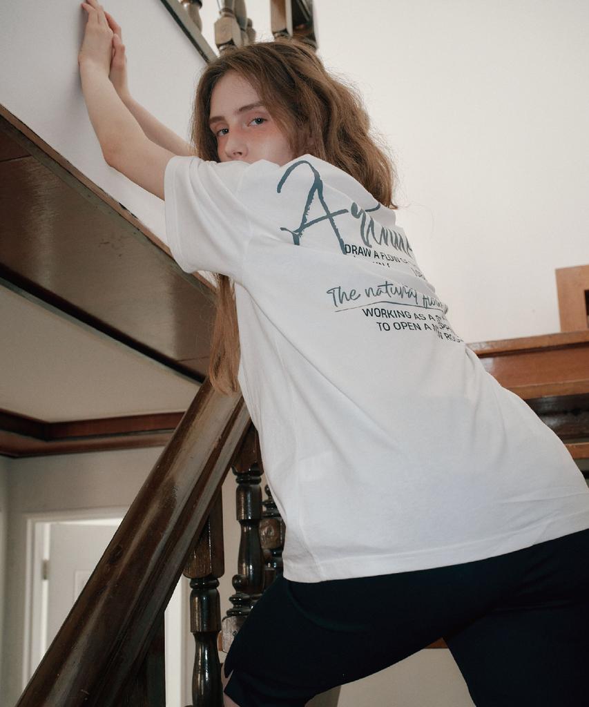 AEGO FREEDOM LAB Igo Archive T-Shirt_White