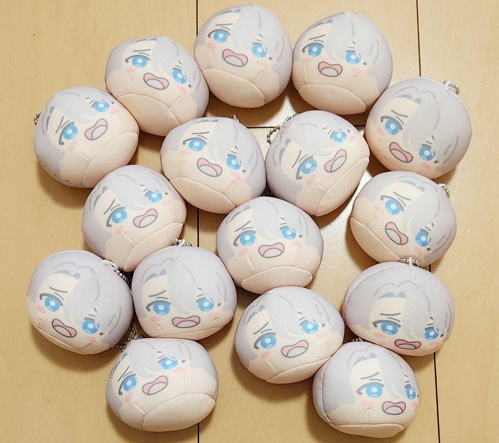 [USED] Yuri!!! on ICE Omanjuu Ningi Ningi Mascot Victor 16 pieces