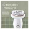 Electric Epilator Braun Silk Épil 9 SES 9 000 White and Pink
