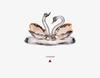 Luxury Goddess-Style Car Ornaments: Creative Swan Center Console Accessories