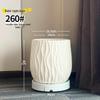 Large Caliber Resin Flower Pot for Monstera Deliciosa - Durable, Thickened Design with a Luxurious Touch