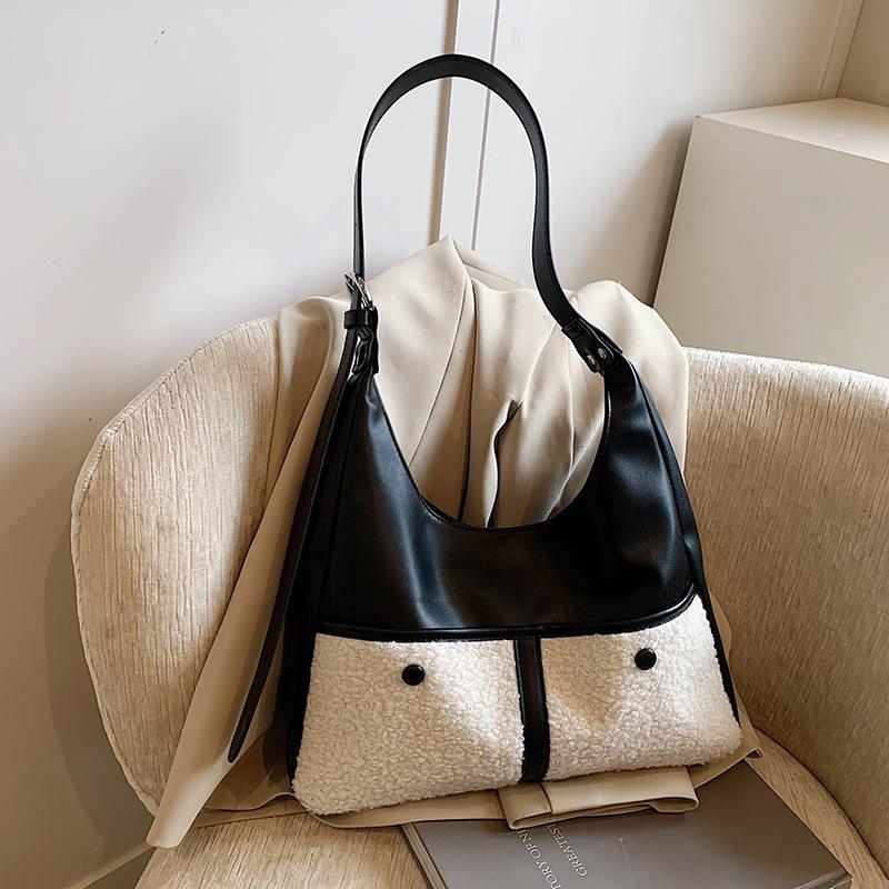 Tote Bag Women's 2025 New Trendy High-end Commuter Underarm Bag Women's Large-capacity Shoulder Bag Large Messenger Bag