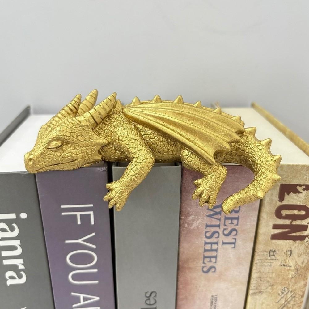Resin Dragon Sculpture Western Fantasy Desktop Ornament Decorative Dragon Statue  Home Decor