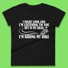 In My Head I'm Riding My Bike Womens T-Shirt Mens Tops Tees Unisex