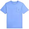 Polo T-Shirt Pocket Cotton Jersey Kids Tops Harbor-Island-Blue 323970333-003