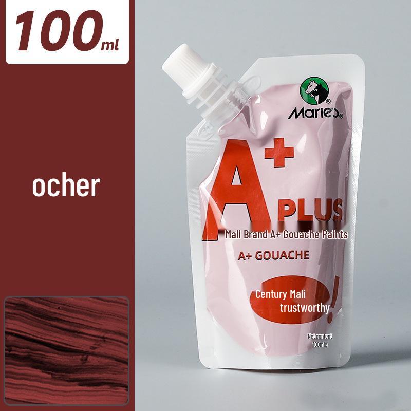 Mali 100ml Washable Gouache Paint Set for Kids - Squeeze & Refill Jelly Pack