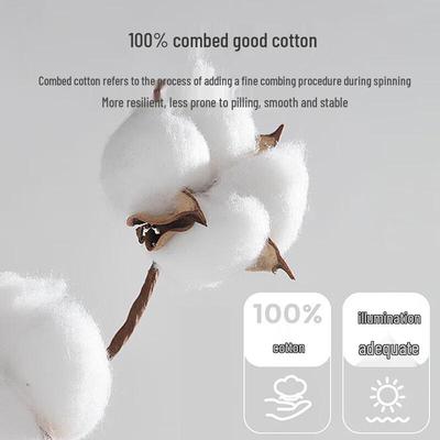 Yiershuang Men's 100% Combed Cotton Boxer Shorts