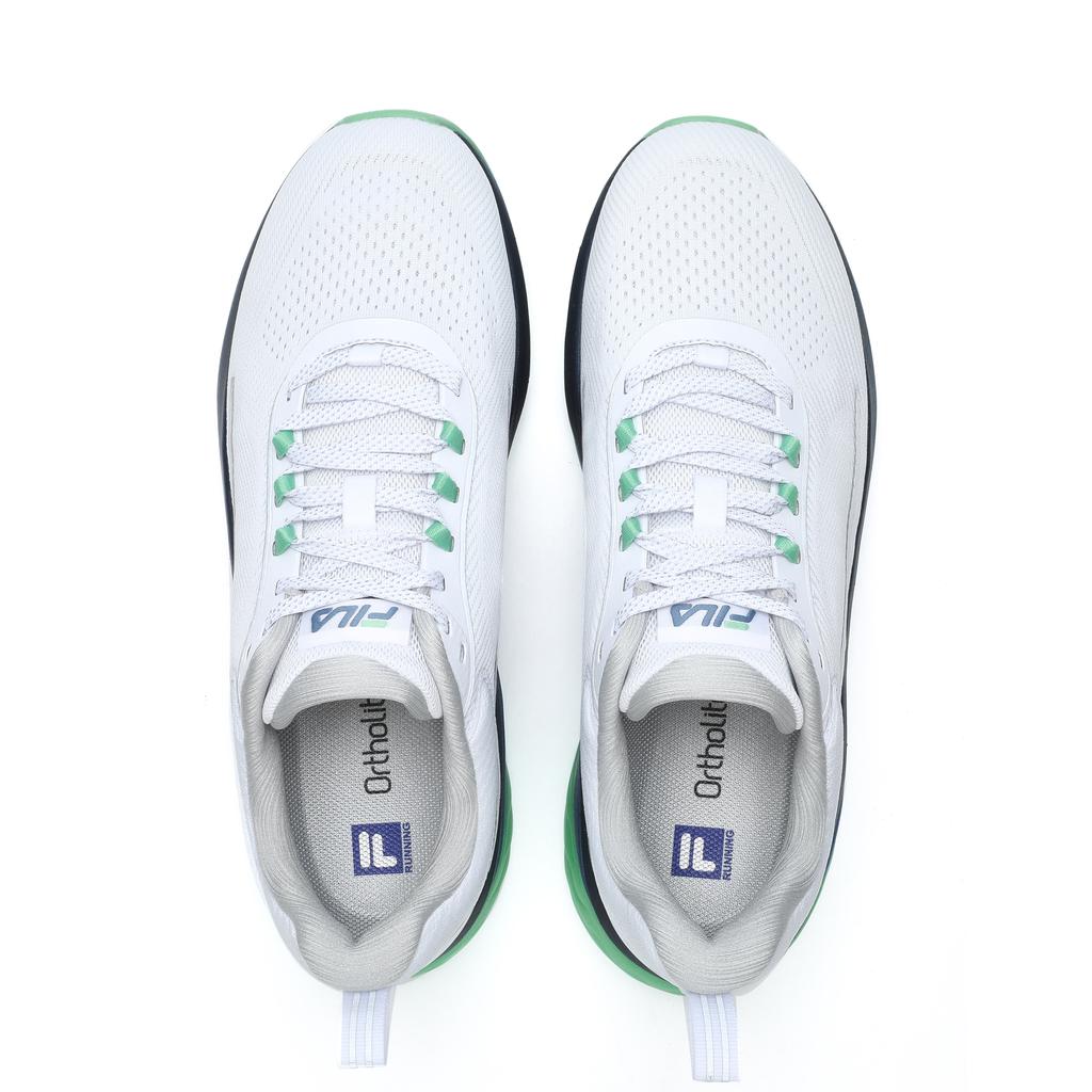 FILA SPDPANTHER2 Comfortable Versatile Soft Stretch Fabric Non-Slip Lightweight Low-Top Running Shoes Men sneaker White A12M421103FWG