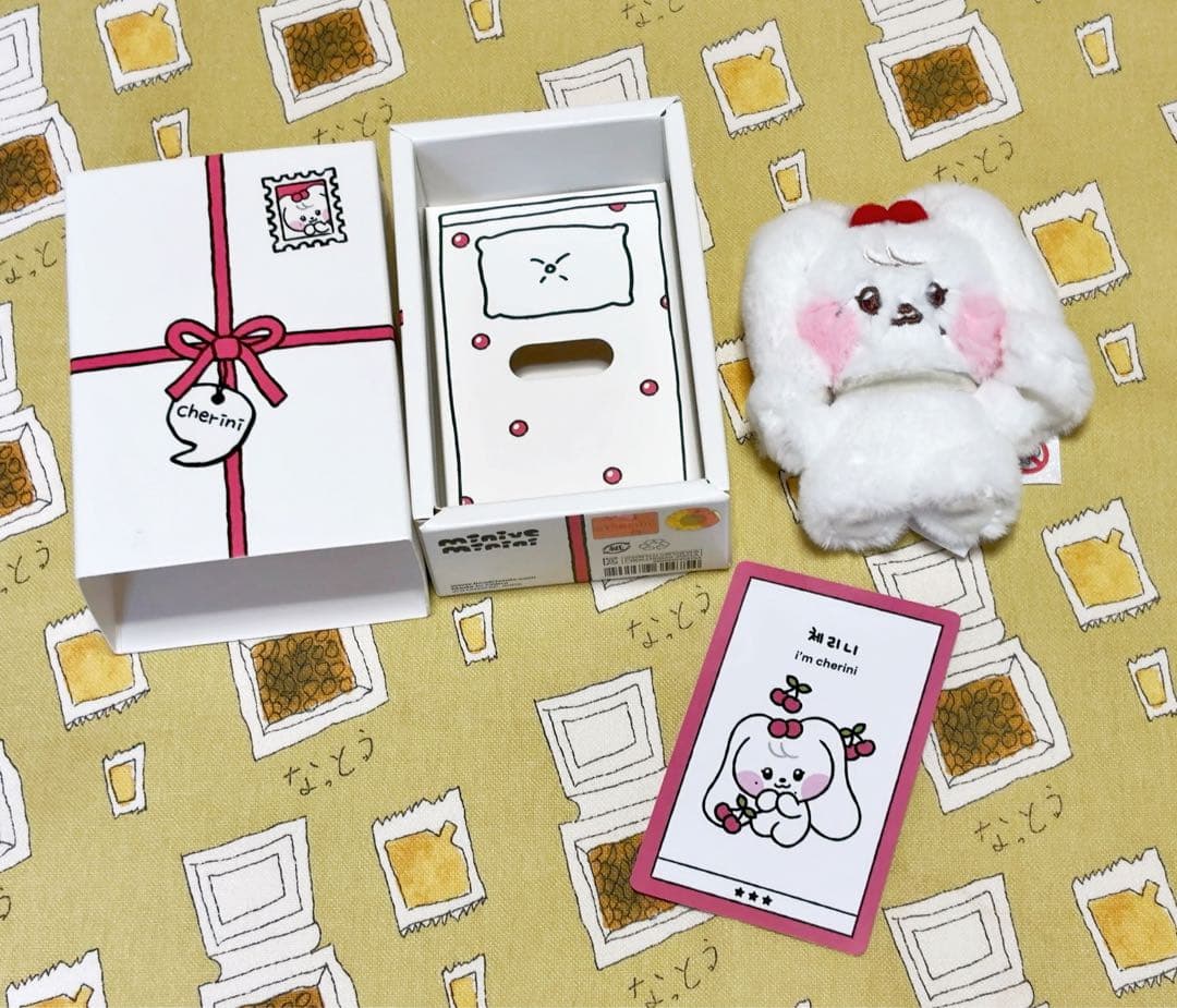 [Б/У] Плюшевая игрушка IVE Wonyoung Cherry minive minini