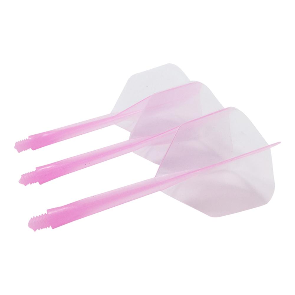 3Pcs Integrated Dart Flights and Shafts 2BA Plastic Professional Dart Flights Anti-Drop for Indoor Outdoor Playing