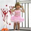 New Halloween Blood Handprint Blood Footprint Bedroom Living Room Wall Stickers