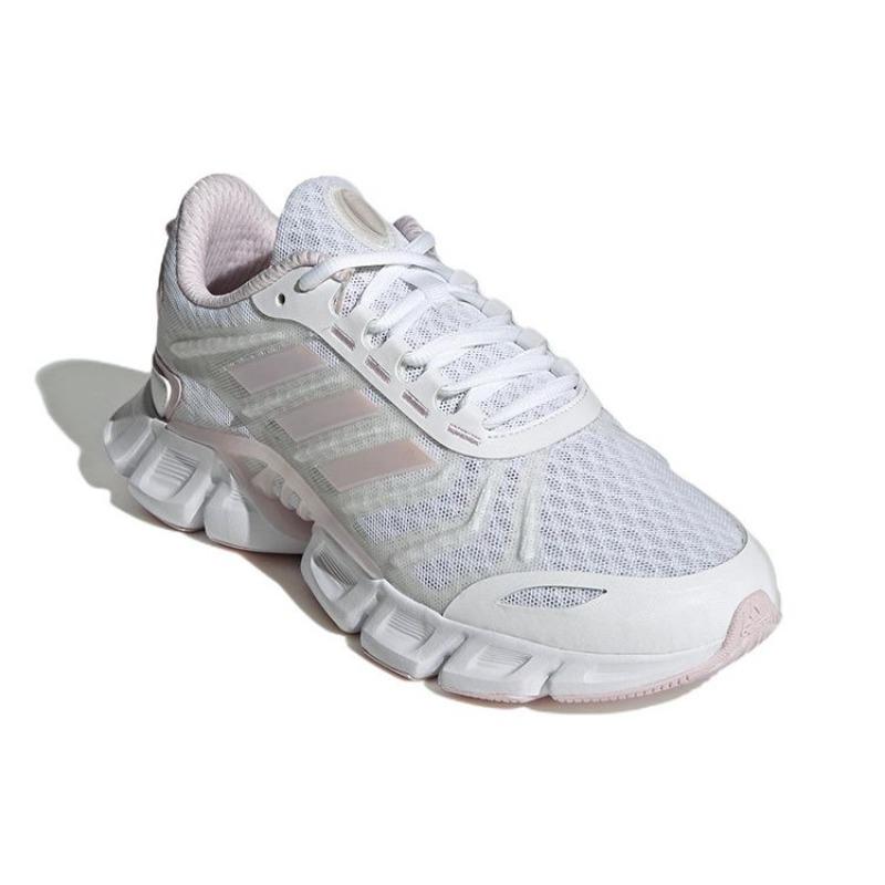 adidas Tessuto Confortevole Climacool Antiscivolo Resistente all'Usura Traspirante Leggero Basse Sneakers Casual da Corsa Donna Rosa Bianco HP7718