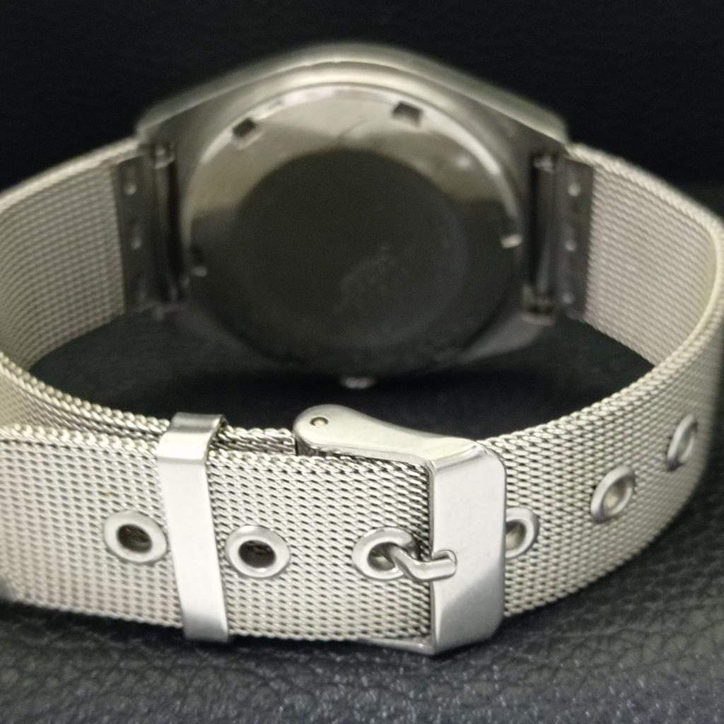 Seiko 5 AUTOMATIC JAPAN 6309A MENS VINTAGE BLUE COLOR DIAL WATCH A702615-1 R209-a702615