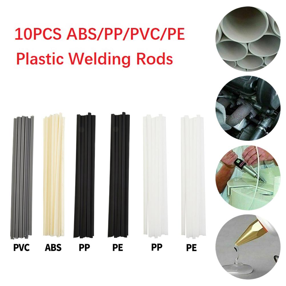 10pcs Plastic Welding Rods Bumper Repair ABS/PP/PVC/PE  200mm Welder Tools