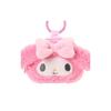 SANRIO Face-shaped Mini Pouch with Carabiner - My Melody - Suitable for Ages 3 and Up - 015687