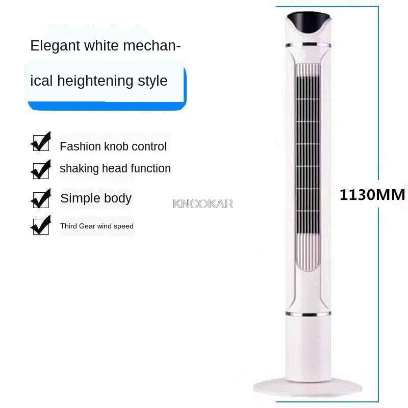 Tower Fan Leafless Electric Tower Floor Remote Control Household Vertical Air Conditioning Fan Quiet Timing Vertical Fan