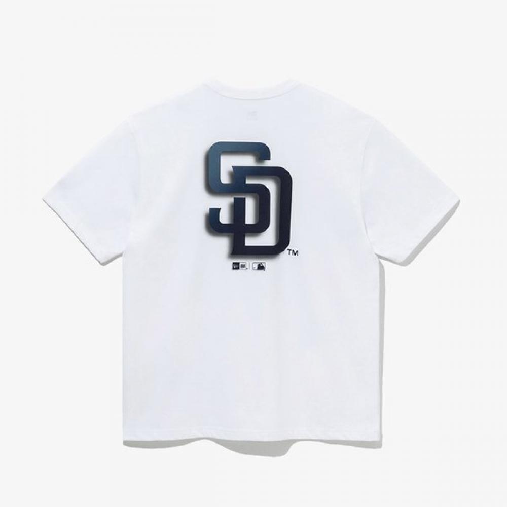 

New Era Mlb San Diego Padres Shadow ShorT Sleeve T shirT whiTe 14179136 14179136/XL