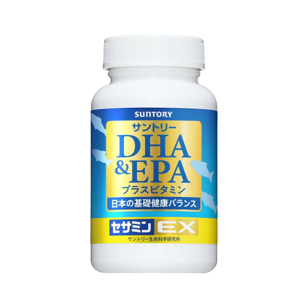 SUNTORY DHA&EPA + Sesamin EX Omega-3-Fettsäuren, Blaufisch-Nahrungsergänzungsmittel