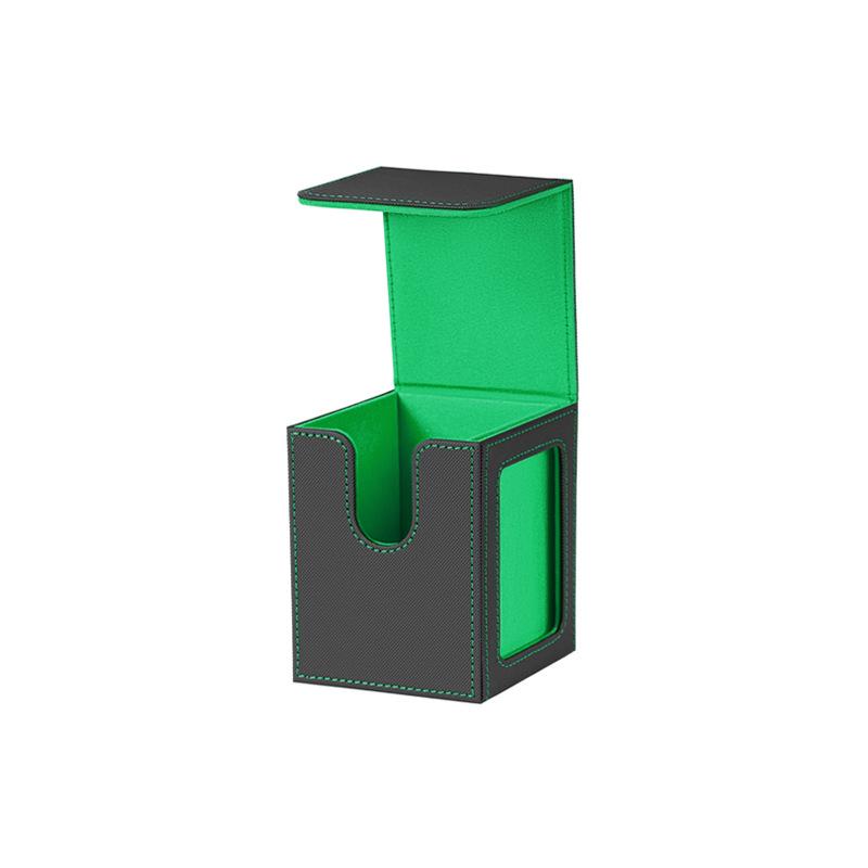 

Premium PU Leather Card Storage Box for Yu-Gi-Oh!, Pokémon, and Magic: The Gathering