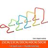 Children's Coordination & Sensitivity Training Hurdles - Small Track & Field Obstacle for Football Practice