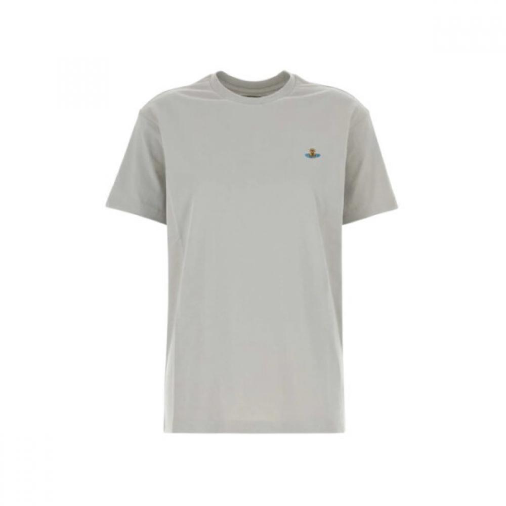 

Vivienne WesTwood Classic ShorT Sleeve T shirT Grey Unisex 3g010013 J001m A413 XS