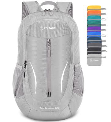 [ZOMAKE] Foldable Backpack 25L Ultralight Compact Waterproof Outdoor Bag Backpack Daypack for Hiking, Camping, Travel, Commuting, School, and