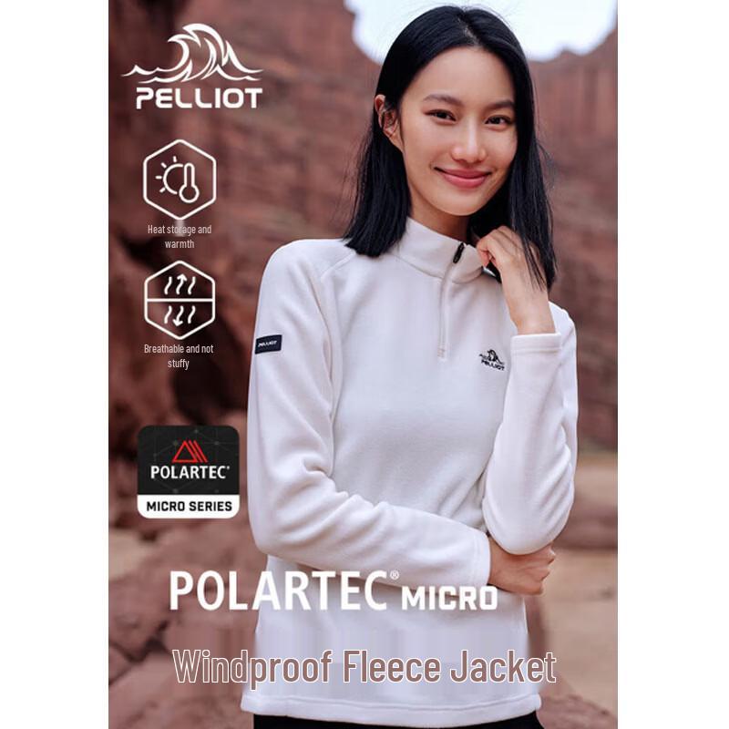 Pelliot Unisex Autumn Winter Fleece Pullover