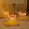 Tulip Night Light DIY Kit: Handmade Bedroom Ornament, Perfect for Gifts