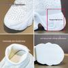 Women's 2025 Platform Slip-On Knit Ankle Boots - Thick Sole, High Heel Elastic Sock Boots.