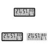 Minimalist Digital Wall Clock For Bedroom And Study With 24h Time And Temperature