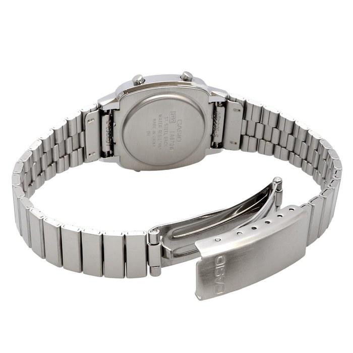 Casio LA670WD-1 Women's Digital Watch - Silver/Black