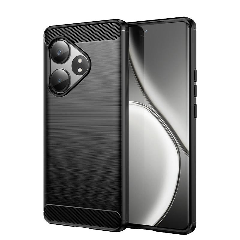 For Realme GT 6 Case Realme GT 6 5G Cover Shockproof Silicone Luxury Brushed TPU Protector Phone Back Cover For Realme GT 6