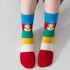 5Pairs/Set Christmas Children's Socks For Girls Boys Winter Kids Socks New Year Cartoon Cute Festive Socks For 2-12 Years Girl