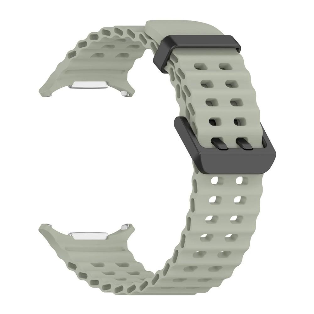Cinturino Morbido in Silicone per Samsung Galaxy Watch 8 Ultra 2025 47mm Braccialetto Originale per Galaxy Watch 8-7 Ultra 47mm Cinturino Oceanico