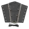PU Arm Protectors Masquerade Party Dress Up Arm Guard Embossed Totem Arm Bracers Roleplaying Costume Armwear