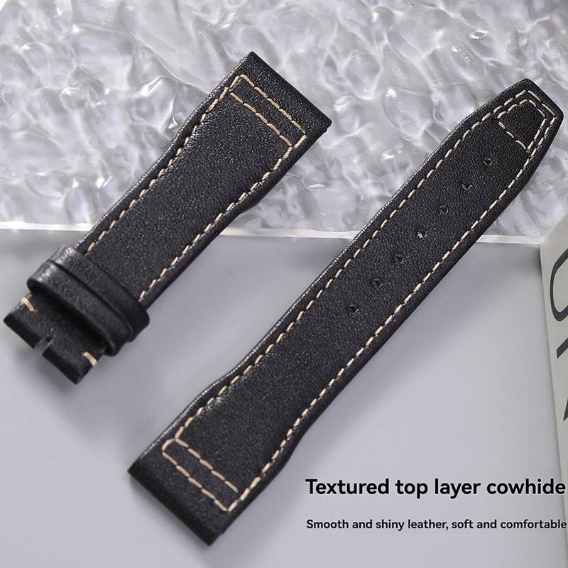 20mm 21mm Schnellwechsel-Armband für IWC Pilot Mark XVIII Le Petit Prince Spitfire Echts Leder Uhrenarmband Ersatz