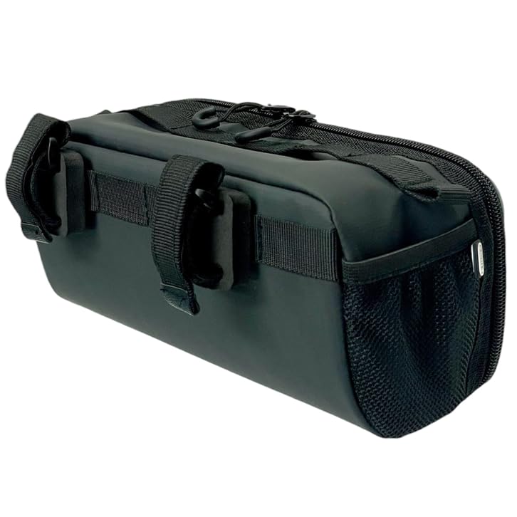PRCCA FO Front Bag, Bicycle Handlebar Bag with Front Closure, Lightweight, and Large Storage Capacity, Compatible with Road and Gravel Bikes