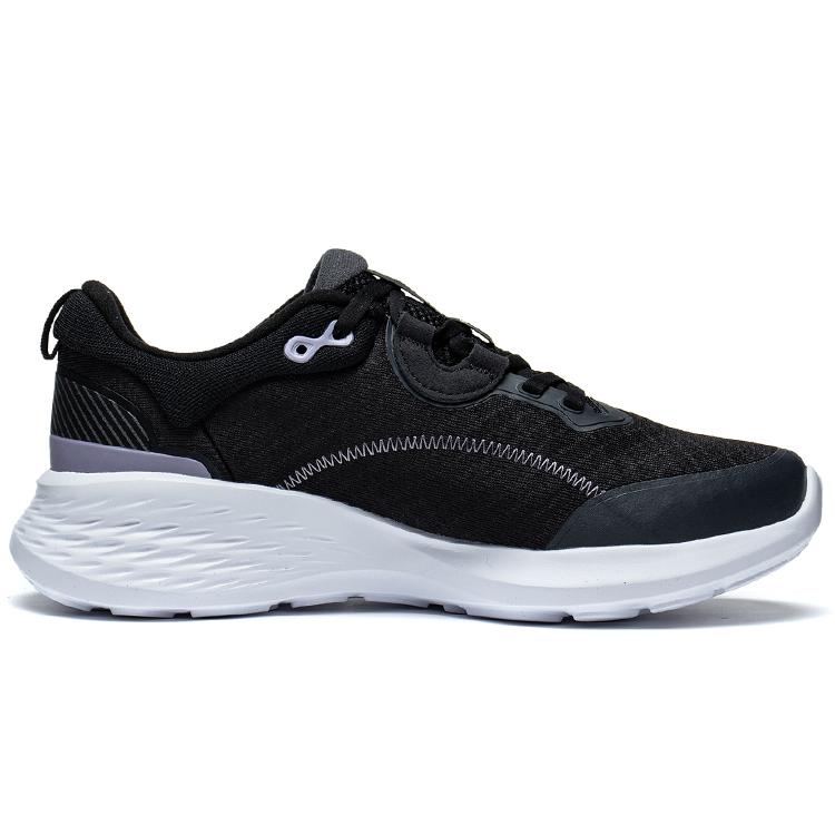Li Ning Soft Element Abrasion Resistant Breathable Low top Sports Casual Shoes Women's Black AGLT008-2