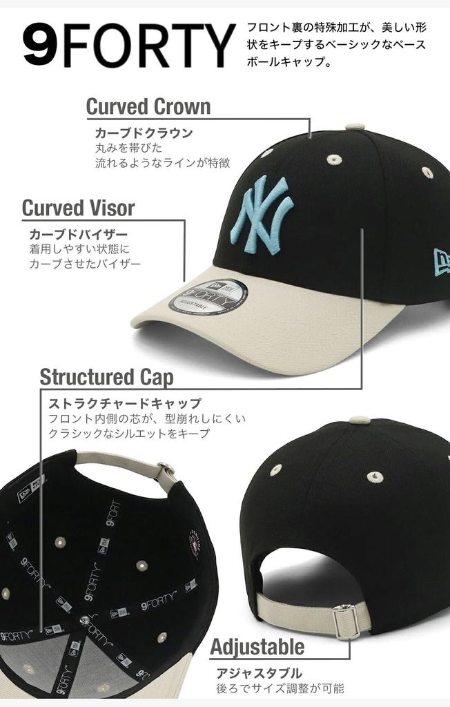 New Era 9FORTY Cloth Strap Cap 15228689 NER37C3082 NY New Era Cap MLB ONSPOTZ Special Edition 2Tone MLB New York Yankees Hat MLB 9FORTY Unisex Summer