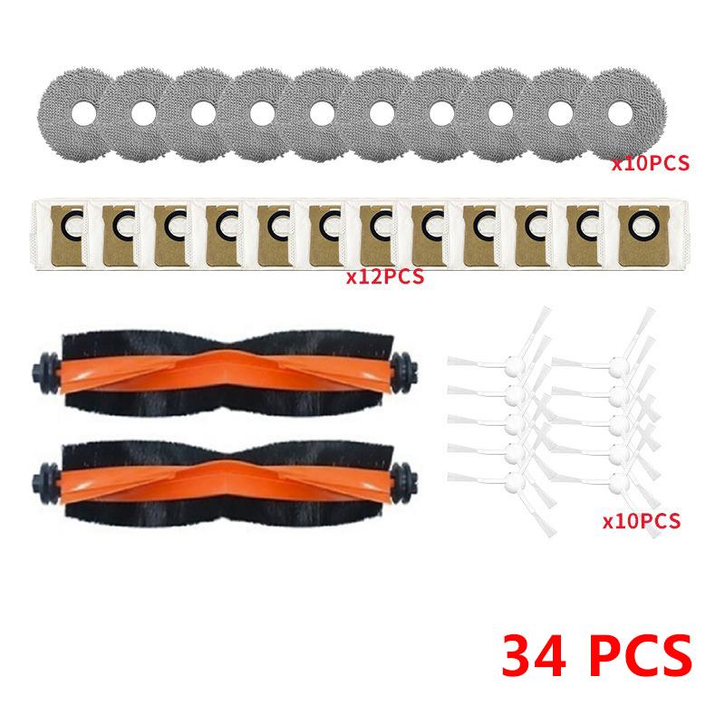 For Xiaomi Mi B101CN Vacuum Cleaner Replacement Spare Accessories Parts Main Side Brush Hepa Filter Robot Mop Cloth