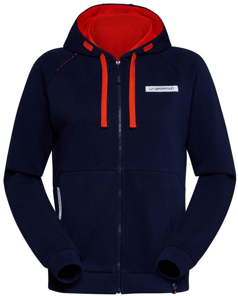 Jacket La Sportiva Kaos Hoody Women Carbon Cherry Tomato