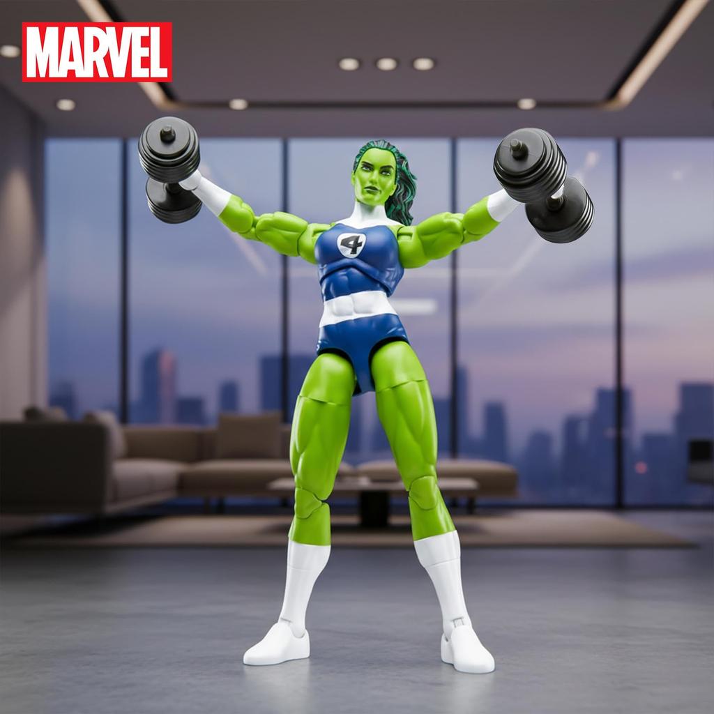 Hasbro Marvel Comics Retro Blister Package Action Figure G0630 She-Hulk 6-Inch