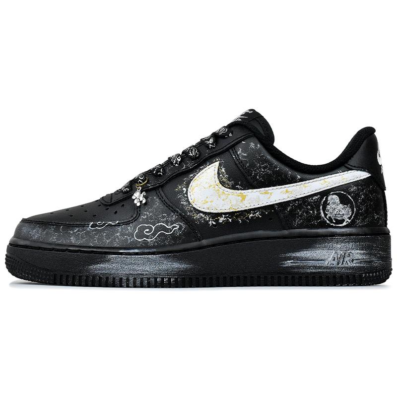 Nike Air Force 1 Abrasion Resistant Slip Resistant Low Top Skateboard Shoes Unisex FZ0627-010(Team1676-S-BOX)