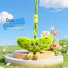 Creative Cucumber Plush Keychain - Cute Gift for Kids' Backpacks