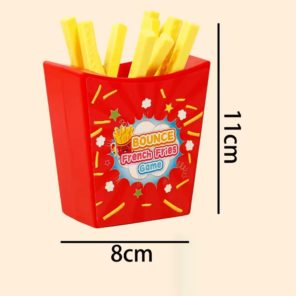 Flying French Fries Desktop Game Draw French Fries Toy Party Multiplayer Tabletop Game Prank Bounce  Fries Interaction Games