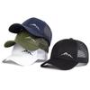Unisex Minimalist Mountain Embroidery Baseball Net Caps Spring And Summer Outdoor Adjustable Casual Hats Sunscreen Hat